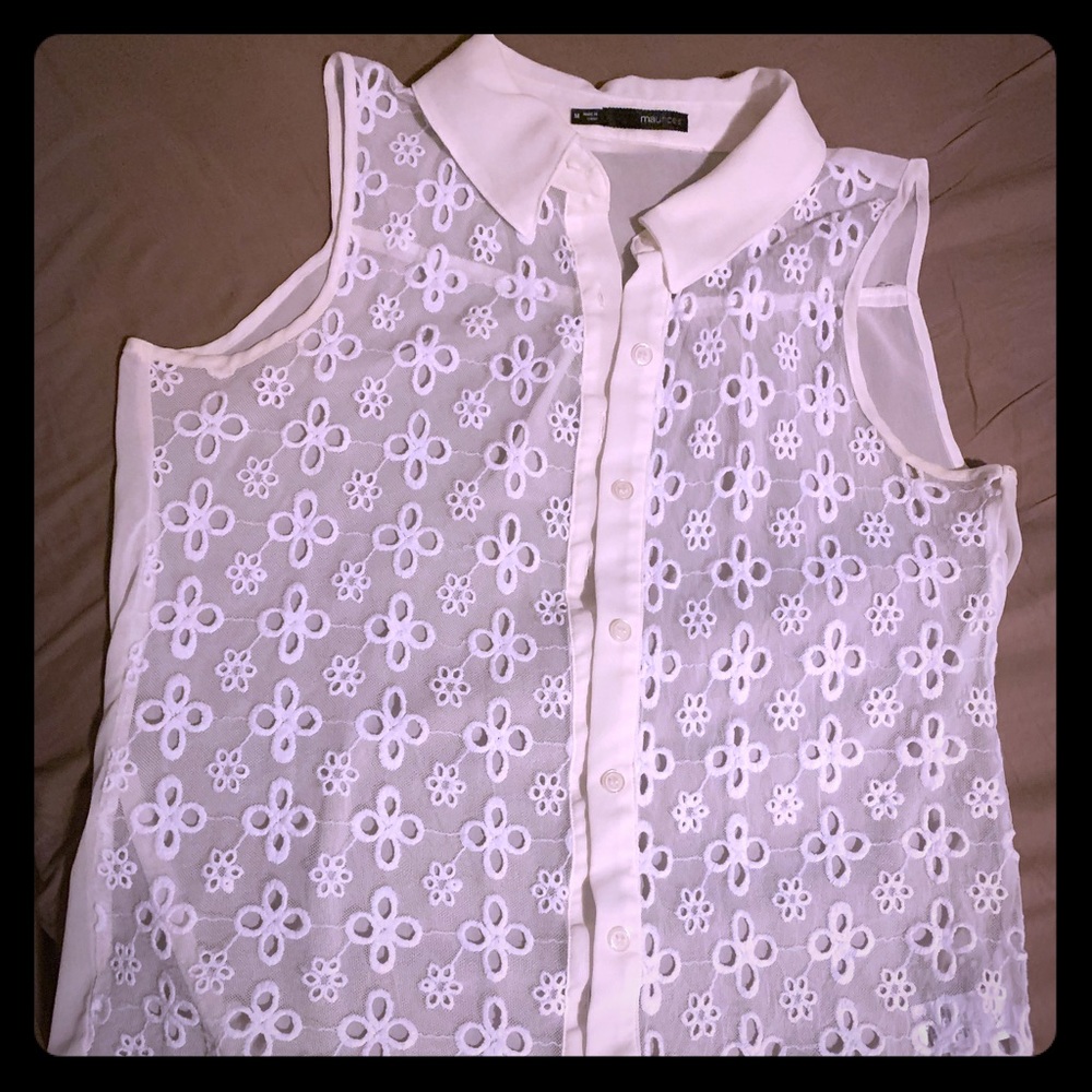 ☮️ Hippie sheer shirt ☮️